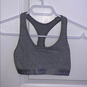 Calvin Klein unlined sports bra/bralette